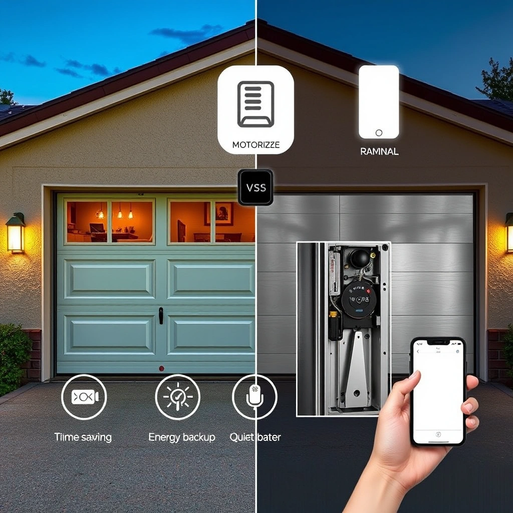Professional image related to Que ventajas tiene la motorizacion de puertas de garaje en comparacion con las manuales with high-quality visual elements